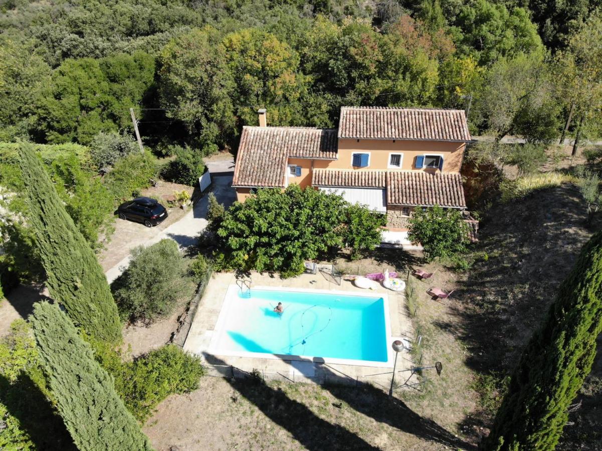 Le Mas Cevenol Villa Saint-Hilaire-de-Brethmas Bagian luar foto