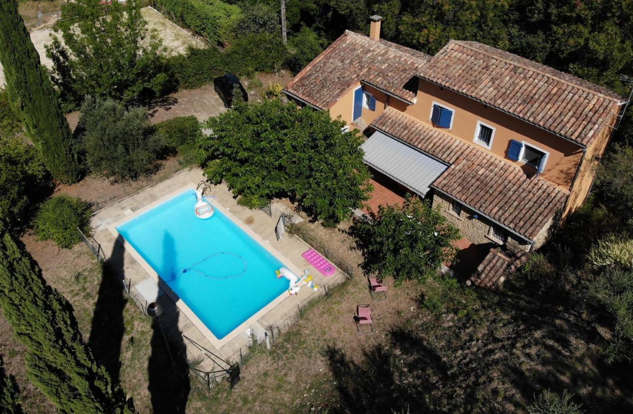 Le Mas Cevenol Villa Saint-Hilaire-de-Brethmas Bagian luar foto